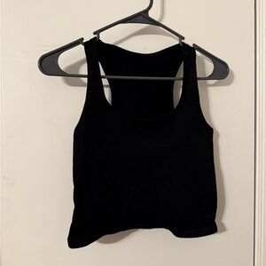 Black Sleeveless Women's Top